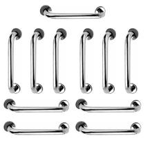 Barra de Apoio 40cm Inox Kit 11 Unidades Idoso Banheiro Box Cadeirante Gestante Casa Suporte Corrimao Escada Acessibilidade Segurança Barra de Apoio 40cm Inox Kit 11 Unidades Idoso Banheiro Box Cadeirante Gestante Casa Suporte Corrimao Escada Acessibilidade Segurança