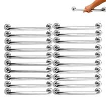 Barra de Apoio 40cm Kit 20 Uni Suporte Idoso Corrimao Amputado Deficiente Banheiro Segurança Box Acessibilidade Barra de Apoio 40cm Kit 20 Uni Suporte Idoso Corrimao Amputado Deficiente Banheiro Segurança Box Acessibilidade