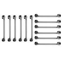 Barra de Apoio 60cm Aço Inox Kit 12 Unidades Criança Idoso Gestante Deficiente Acessibilidade Banheiro Box Segurança Corrimao Suporte Resistente Evita Barra de Apoio 60cm Aço Inox Kit 12 Unidades Criança Idoso Gestante Deficiente Acessibilidade Banheiro Box Segurança Corrimao Suporte Resistente Evita