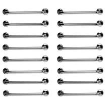 Barra de Apoio 60cm Aço Inox Kit 18 Unidades Banheiro Box Idoso Gestante Acessibilidade Segurança Suporte Resistente Barra de Apoio 60cm Aço Inox Kit 18 Unidades Banheiro Box Idoso Gestante Acessibilidade Segurança Suporte Resistente