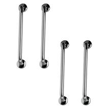Barra de Apoio 60cm Aço Inox Kit 4 Unidades Idoso Deficiente Banheiro Box Acessibilidade Cadeirante Corrimao Escada Resistente Suporte Barra de Apoio 60cm Aço Inox Kit 4 Unidades Idoso Deficiente Banheiro Box Acessibilidade Cadeirante Corrimao Escada Resistente Suporte