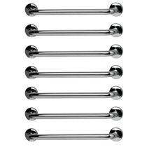 Barra de Apoio 60cm Aço Inox Kit 7 Unidades Banheiro Box Acessibilidade Gestante Idoso Segurança Suporte Escada Corrimao Barra de Apoio 60cm Aço Inox Kit 7 Unidades Banheiro Box Acessibilidade Gestante Idoso Segurança Suporte Escada Corrimao