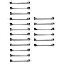 Barra de Apoio 60cm Inox Kit 18 Unidades Banheiro Box Gestante Idoso Deficiente Corrimao Segurança Acessibilidade Barra de Apoio 60cm Inox Kit 18 Unidades Banheiro Box Gestante Idoso Deficiente Corrimao Segurança Acessibilidade