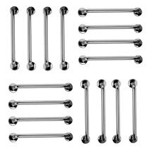 Barra de Apoio 60cm Kit 18 Uni Inox Acessibilidade Cadeirante Idoso Criança Banheiro Box Escada Corrimao Segurança Barra de Apoio 60cm Kit 18 Uni Inox Acessibilidade Cadeirante Idoso Criança Banheiro Box Escada Corrimao Segurança