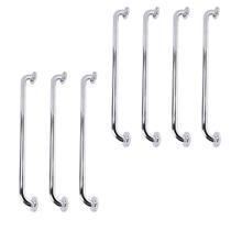 Barra de Apoio 70cm Aço Inox Kit 7 Unidades Idoso Gestante Criança Banheiro Box Acessibilidade Segurança Proteçao Suporte Resistente