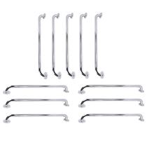 Barra de Apoio 70cm Inox Kit 11 Unidades Idoso Cadeirante Deficiente Gestante Suporte Anti Queda Evita Acidente Banheiro Box Varanda Casa Corrimao Ace Barra de Apoio 70cm Inox Kit 11 Unidades Idoso Cadeirante Deficiente Gestante Suporte Anti Queda Evita Acidente Banheiro Box Varanda Casa Corrimao Ace