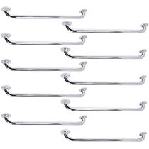 Barra de Apoio Alca 80cm kit 10 Uni Acessibilidade Idoso Cadeirante Deficiente Box Banheiro Corrimao Corredor Seguranca