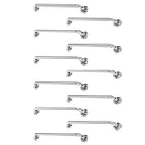 Barra de Apoio Alca 80cm kit 11 Uni Acessibilidade Cadeirante Idoso Deficiente Box Banheiro Seguranca Corredor Corrimao