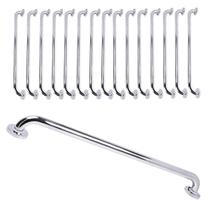 Barra de Apoio Alca 80cm Kit 15 Uni Cadeirante Idoso Deficiente Acessibilidade Box Banheiro Segurança Corrimao Corredor