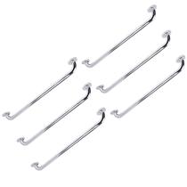 Barra de Apoio Alca 80cm kit 6 Uni Acessibilidade Cadeirante Idoso Deficiente Box Banheiro Seguranca Corrimao Corredor