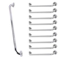 Barra de Apoio Alca 80cm kit 9 Uni Acessibilidade Idoso Cadeirante Deficiente Box Banheiro Seguranca Corrimao Corredor