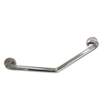 Barra de Apoio Angular 400mm em Aço Inox Escovado BA8006 IL