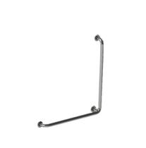 Barra de Apoio Angular em Aço Inox Escovado 700mm BA8018 Italy Line Barra de Apoio Angular em Aço Inox Escovado 700mm BA8018 Italy Line