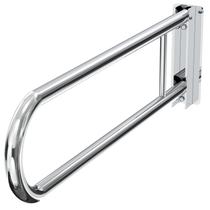 Barra de Apoio Articulada Para Sanitário Cromada 70cm SF