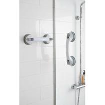 Barra de Apoio Banheiro Ventosa: SEGURANÇA SEM FUROS! Branca