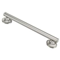 Barra de apoio de segurança para banheiro Moen LR8724D1GBN 60 cm de níquel escovado