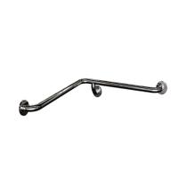Barra de Apoio em L Horizontal Inox Polido
