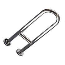 Barra de Apoio em U 60cm Banheiro Box Seguranca Idosos Gestantes Cadeirantes Lavabos Hospitais Casa de Repouso Barra de Apoio em U 60cm Banheiro Box Seguranca Idosos Gestantes Cadeirantes Lavabos Hospitais Casa de Repouso