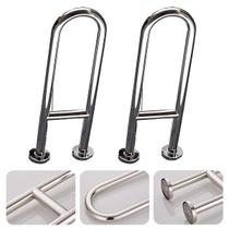 Barra de Apoio em U 60cm Kit 2 Uni Banheiro Box Seguranca Idoso Gestante Cadeirante Lavabo Hospital Casa de Repouso Barra de Apoio em U 60cm Kit 2 Uni Banheiro Box Seguranca Idoso Gestante Cadeirante Lavabo Hospital Casa de Repouso