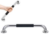 Barra de Apoio Inox 30cm Suporte Antiderrapante Banheiro Box Casa Escada Criança Idoso Gestante Cadeirante Acessibilidade Proteçao Segurança Barra de Apoio Inox 30cm Suporte Antiderrapante Banheiro Box Casa Escada Criança Idoso Gestante Cadeirante Acessibilidade Proteçao Segurança