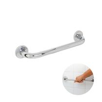 Barra de Apoio Inox 80 Cm Cromada de Parede Para Banheiro Barra de Apoio Inox 80 Cm Cromada de Parede Para Banheiro
