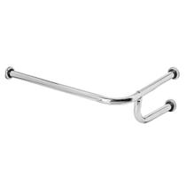 Barra de Apoio para Banheiro em "L" 80cm Inox - Geris