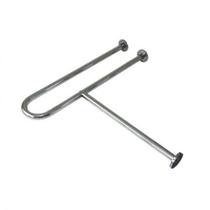 Barra de Apoio para Banheiro Fixa 80cm Inox - Geris