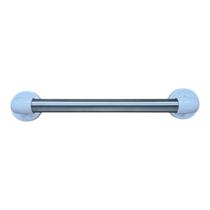 Barra de Apoio para Banheiro Inox Escovado com Branco Leve Barra de Apoio para Banheiro Inox Escovado com Branco Leve