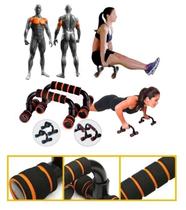 Barra De Apoio Para Flexão De Braço Ergonômica Desmontável