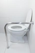 Barra De Apoio Para Vaso Sanitário 60x50 Em L De Alumínio Barra De Apoio Para Vaso Sanitário 60x50 Em L De Alumínio