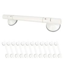 Barra De Apoio Ventosa Fluorescente Kit 12 Uni Alta Fixacao PCD Gestantes Idosos Seguranca Escada Lavabo Banheiro Barra De Apoio Ventosa Fluorescente Kit 12 Uni Alta Fixacao PCD Gestantes Idosos Seguranca Escada Lavabo Banheiro