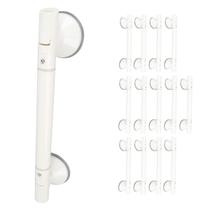 Barra De Apoio Ventosa Fluorescente Kit 13 Uni Alta Fixacao PCD Gestantes Idosos Seguranca Escada Lavabo Banheiro