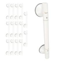Barra De Apoio Ventosa Fluorescente Kit 14 Uni Alta Fixacao Idosos Gestantes PCD Seguranca Escada Lavabo Banheiro Barra De Apoio Ventosa Fluorescente Kit 14 Uni Alta Fixacao Idosos Gestantes PCD Seguranca Escada Lavabo Banheiro