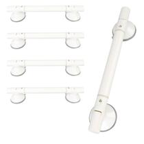 Barra De Apoio Ventosa Fluorescente Kit 4 Uni Alta Fixacao Idosos Gestantes PCD Seguranca Escada Corrimao Banheiro
