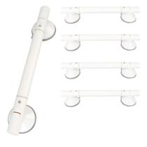 Barra De Apoio Ventosa Fluorescente Kit 4 Uni Alta Fixacao Idosos Gestantes PCD Seguranca Escada Lavabo Banheiro Barra De Apoio Ventosa Fluorescente Kit 4 Uni Alta Fixacao Idosos Gestantes PCD Seguranca Escada Lavabo Banheiro
