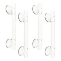 Barra De Apoio Ventosa Fluorescente Kit 4 Uni Alta Fixacao PCD Gestantes Idosos Seguranca Escada Lavabo Banheiro