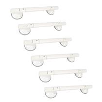 Barra De Apoio Ventosa Fluorescente Kit 6 Uni Alta Fixacao Idosos Gestantes PCD Seguranca Escada Lavabo Banheiro Barra De Apoio Ventosa Fluorescente Kit 6 Uni Alta Fixacao Idosos Gestantes PCD Seguranca Escada Lavabo Banheiro