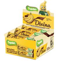 Barra De Banana Ao Leite Divina Tropdan 28G (Display 24Und)
