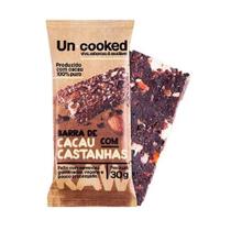 Barra de Cacau com Castanhas Sem Lactose Açúcar e Glúten 30g