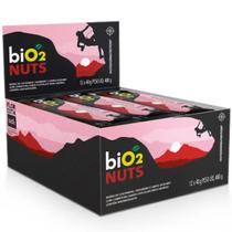 Barra de Castanhas e Cranberry com Limão Siciliano biO2 cx12