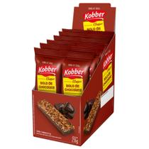 Barra De Cereais Kobber Classic Caixa C/12un Bolo Chocolate