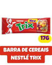 Barra de cereais nestlé trix 17g importado polonia