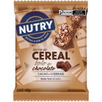 Barra de Cereais Nutry Bolo de Chocolate 3 Unidades com 22g Cada Barra de Cereais Nutry Bolo de Chocolate 3 Unidades com 22g Cada