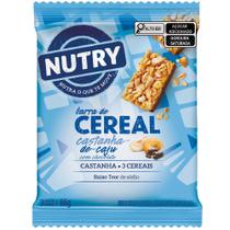 Barra de Cereais Nutry Castanha de Caju com Chocolate 3 Unidades com 22g Cada Barra de Cereais Nutry Castanha de Caju com Chocolate 3 Unidades com 22g Cada