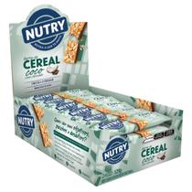 Barra de Cereais Nutry Coco com Chocolate 24 Unidades 22g Barra de Cereais Nutry Coco com Chocolate 24 Unidades 22g