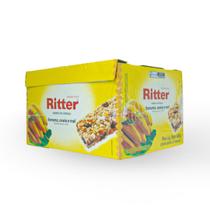 Barra de Cereal Banana, Aveia e Mel display com 24 un - Ritter Barra de Cereal Banana, Aveia e Mel display com 24 un - Ritter