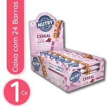 Barra de cereal nutry frutas vermelhas - 1 dp com 24 unidades de 22g Barra de cereal nutry frutas vermelhas - 1 dp com 24 unidades de 22g