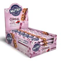 Barra de Cereal Nutry - Frutas Vermelhas - Caixa com 24 barras