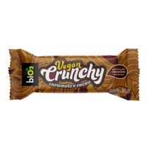 Barra de Cereal Sabor Caramelo e Cacau Vegan Crunchy biO2 28g Barra de Cereal Sabor Caramelo e Cacau Vegan Crunchy biO2 28g