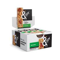 Barra de Cereal sabor Sementes Display 12un de 30g - &Joy